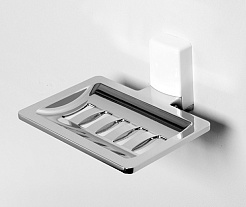 WasserKRAFT Мыльница решетка Leine K-5069White – фотография-2