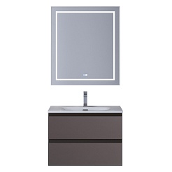 BelBagno Тумба с раковиной Kraft 60 подвесная Темно-Серый матовый с раковиной BB-8099-60 – фотография-13