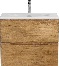 BelBagno Тумба с раковиной Etna 70 подвесная Rovere Nature с раковиной BB-8099-70 – фотография-2