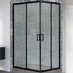 Royal Bath Душевой уголок RB 1120HPD-C-BL 120х100х185 – фотография-1