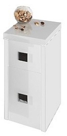 Водолей Тумба подвесная "Сильвия S-40 25" L белый – фотография-1