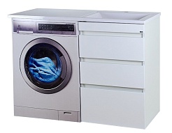 Misty Мебель для ванной Фостер 120 R с 3 ящиками – фотография-12