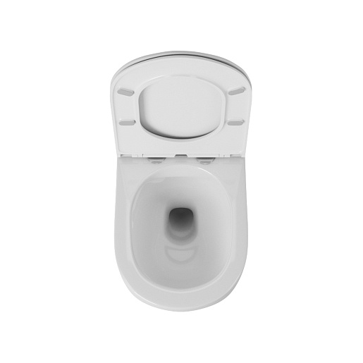 Owl 1975 Унитаз безободковый Eld Ruta Line-Hс сиденьем DP микролифт – фотография-4