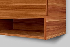 Am.Pm Мебель для ванной Gem 60 орех, с 1 ящиком – фотография-11