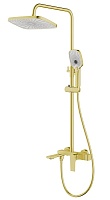 Azario Душевая стойка Arida AZ-K2354MG золото матовое
