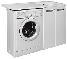 Runo Тумба с раковиной Лира 120 L белый