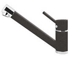 Florentina Смеситель "Фита AV" черный для кухонной мойки