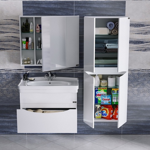 СанТа Мебель для ванной Сатурн 85 подвесная – картинка-3