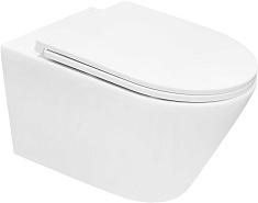 Azario Унитаз подвесной Nove AZ-9312T безободковый белый