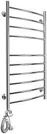 Domoterm Полотенцесушитель электрический Калипсо П10 500x1000 EL хром – фотография-2