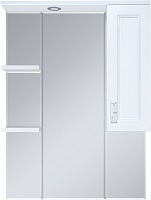 Misty Зеркальный шкаф Дива 75 R белый