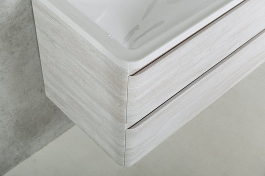 BelBagno Тумба с раковиной ACQUA 1000 Rovere Vintage Bianco – фотография-4