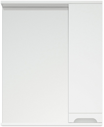 Corozo Зеркальный шкаф Лея 60 белый – фотография-2