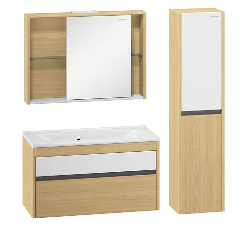  Тумба с раковиной Уника 100 – картинка-3