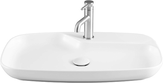 Allen Brau Мебельная накладная раковина Liberty 70 4.32011.21 белый матовый – фотография-4