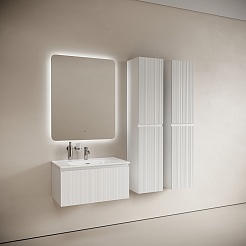 Sancos Тумба с раковиной Code 80 белая раковина Sabo 80 CN13002 – фотография-4