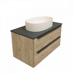 Teymi Раковина накладная в ванную Iva 52 белая T50602 – фотография-3