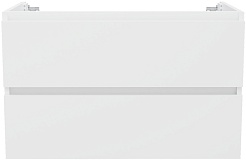 Teymi Тумба с раковиной Laina 80 подвесная белая матовая – фотография-7