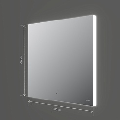 Am.Pm Зеркало X-Joy 80 с подсветкой – фотография-9