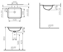 Vitra Раковина "S20" 5474B003-0618 – фотография-3