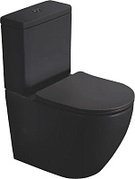 SantiLine Унитаз-компакт SL-5016MB черный матовый