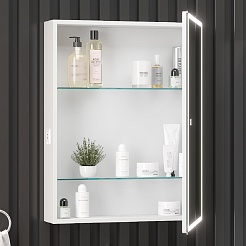 Onika Мебель для ванной Эвада 70 подвесная белая – фотография-17