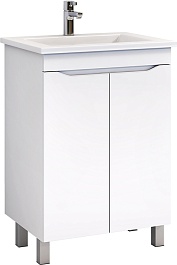 Vigo Мебель для ванной Grani 600 белая – фотография-4