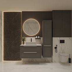 Зов Шкаф-пенал Севилья 35 платиновый – фотография-2