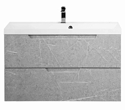 BelBagno Тумба под раковину Vittoria 100 подвесная Toros Bianco – фотография-1