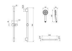 Aquatek Смеситель для ванны Ника AQ1833CR хром – фотография-5