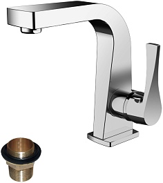 Rossinka Смеситель для раковины RS34-12U хром – фотография-2