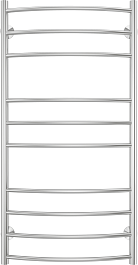 Terminus Полотенцесушитель водяной Классик П10 500x1000 хром – фотография-1