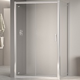 RGW Душевой уголок Passage PA-76 (PA-016 + Z-050-2) 150x70 профиль хром стекло прозрачное