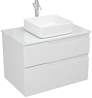 Owl 1975 Тумба для умывальника Hella Cristal 80 белый лак