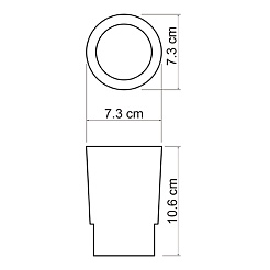 WasserKRAFT Запасной стакан С180 – фотография-2