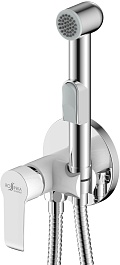 Rossinka Гигиенический душ W25-51 со встраиваемым смесителем белый/хром – фотография-1