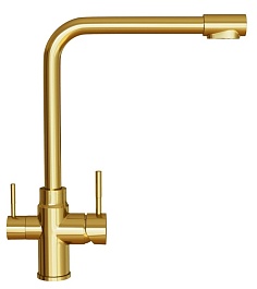 Mixline Смеситель для кухни 35k MLSS-0320G золото – фотография-4
