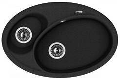 Florentina Мойка гранитная Селена 780 антрацит – фотография-1