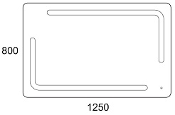 Owl 1975 Мебель для ванной Otalia 125, 4 ящика – фотография-7