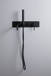 Allen Brau Смеситель для ванны Priority 5.31A05-31 (с внутренней частью) черный матовый – фотография-9