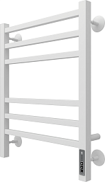 Terminus Полотенцесушитель электрический Ватикан П6 450x600 белый матовый – фотография-2