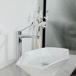 Gappo Смеситель для раковины G21 G1021-21 хром – фотография-5