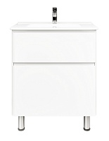 Jorno Тумба под раковину Chiara luce 70 напольная белая