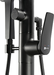 Lemark Смеситель для ванны Bronx LM3744BL напольный черный – фотография-6