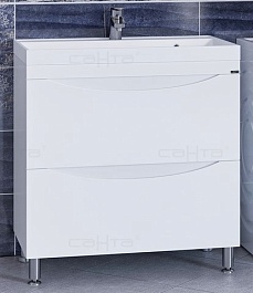 СанТа Тумба для умывальника Сатурн 80 – фотография-1