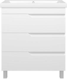 Misty Мебель для ванной Софт 75 белая – фотография-4