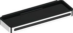 Keuco Полка Plan 14959 хром, черная