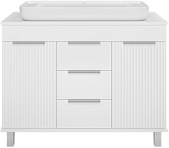 Brevita Мебель для ванной Enfida 100 белая – фотография-3