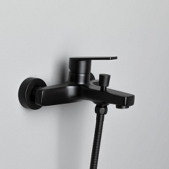 Allen Brau Смеситель для ванны Eclipse 5.E1003-31 черный матовый – фотография-4