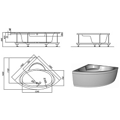 Kolpa San  Акриловая ванна Royal 140 SPECIAL – фотография-3